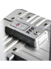 Aleon Deluxe 4-Rollen Businesstrolley Aluminium 45 cm platinum 1