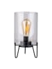 näve LED Tischleuchte "LONNA" in schwarz - (L)15 cm x (B)15 cm x (H)28.5 cm