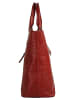 Cluty Handtasche echt Leder in rot