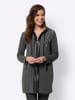 Heine Shirtjacke in graphit-meliert