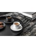 Villeroy & Boch Espressotasse mit Untertasse Manufacture Rock 60 ml / ø 12,1 cm in schwarz