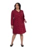 Ulla Popken Kleid in dunkel weinrot