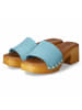 Kaerlek Kaerlek Damen Clogs Pantoletten Blau  in Blau