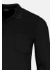 Ragman Poloshirt Basic in Dunkelgrau / schwarz