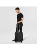 Franky London 4 Rollen Kabinentrolley S 55 cm mit Dehnfalte black
