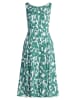 Vera Mont Cocktailkleid mit Print in Cream/Green