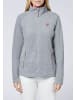 Polo Sylt Fleece-Jacke in Grau