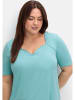 sheego T-Shirt in aqua