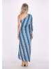 IZIA Damen Kleid in Blau Mehrfarbig