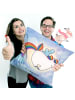 Mr. & Mrs. Panda couch kissen Einhorn Fliegendes Pferd Design oh... in Weiß