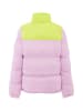 cosimon Damen Wattierte Steppjacke in Macaron Pink Saure Limette