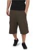 Urban Classics Short Camouflage Cargo Shorts regular/straight in Oliv