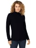 Gina Laura Longsleeve in schwarz