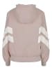 Urban Classics Urban Classics Damen Girls Crinkle Batwing Jacket in duskrose/whitesand