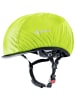 BASIL Helmet Helmüberzug  Neon - Wasserdichter Regenschutz mit Reflektoren für