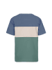 Band of Rascals T-Shirt " Block " in dove-blue-sage