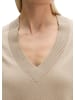 Marc O'Polo V-Neck-Pullover loose in Earthy Taupe