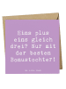 Mr. & Mrs. Panda Deluxe Karte Spruch Beste Bonustochter mit Spruch in Lavendeltraum
