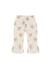 Noppies Leggings Flared All Over Print in Egret