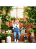 relaxdays Deko Vogelhaus in Bunt - (B)19 x (H)24,5 x (T)13,5 cm