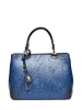 Carla Ferreri Henkeltasche in Blau