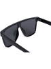 styleBREAKER Shield Sonnenbrille in Schwarz / Grün-Blau verspiegelt