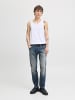 Jack & Jones Tapered Fit Jeans in Blue Denim