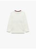KOTON TSHIRT LS in Weiß