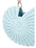 IZIA Women Handbag in Light Blue