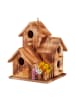 relaxdays Vogelhaus in Natur - (B)20x (H)34 x (T)19 cm