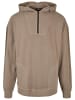 Urban Classics Urban Classics Herren Overdyed Camp Hoody in darkkhaki