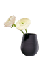 Villeroy & Boch Vase Manufacture Collier in Noir 14 cm