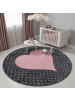 KADIMA DESIGN Teppich Kinder Kurzflor Herz Polypropylen Kinderzimmer