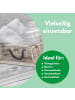 Novaliv Novaliv Holzkiste Vintage Weiß 30 x 25 x 8 cm Alte Ziegelform Holz Gro in Weiß
