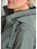 GOLDNER Kurzgröße:  Freizeitjacke Outdoor-Jacke mit Kapuze in graugrün