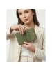 Lazarotti Bologna Leather Medium Zip-Around Geldbörse Leder 10 cm olive