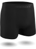 normani 12 Stück Mikrofaser-Boxershorts für Herren in Schwarz / Grau