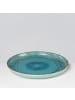 gipfelstück Speiseteller-Set, Steinzeug TIEFER SEE in Blau / Grün