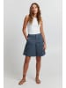 PULZ Jeans Shorts in blau