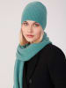 Style Republic Kaschmir Beanie fein gerippt in mint