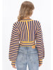 IZIA Cardigan in navy multicolor