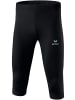 erima Performance 3/4 Laufhose in schwarz