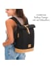 fillikid Wickelrucksack Berlin im Rolltop-Design mit in schwarz