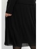 sheego Strickkleid in schwarz