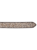 b.belt Nietengürtel Leder beige