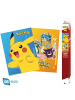 Abysse Deutschland Papeterie/PBS - POKEMON Set 2 Chibi Posters - Farbige Charaktere (52x38)