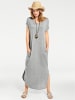 Heine Shirtkleid in grau-melange