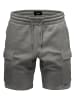 Humy Bermuda Sweat Shorts Casual Cargotaschen in Dunkelgrau