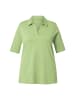Ulla Popken Poloshirt in erbse