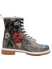 Dogo Longe Boots - Still Life Butterflies 41 in Braun